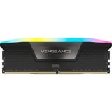 Corsair Vengeance RGB 96 Go DDR5-5600 (2x 48 Go) mémoire vive Noir, CMH96GX5M2B5600C40, XMP 3.0