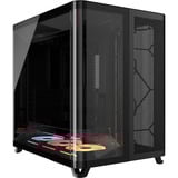Corsair  boîtier midi tower Noir | 3x USB-C | RGB | Verre Trempé