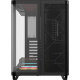 Corsair  boîtier midi tower Noir | 3x USB-C | RGB | Verre Trempé
