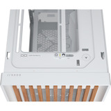 Corsair  boîtier midi tower Blanc/bois | 3x USB-C | Window