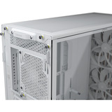 Corsair  boîtier midi tower Blanc/bois | 3x USB-C | Window