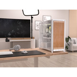 Corsair  boîtier midi tower Blanc/bois | 3x USB-C | Window
