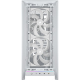 Corsair  boîtier midi tower Blanc/bois | 3x USB-C | Window