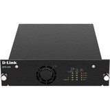 D-Link Unité d'alimentation redondante PoE DPS‑520, Bloc d'alimentation Noir, Fast Ethernet, Gigabit Ethernet, 10,100,1000 Mbit/s, Noir, 100 m, Sur-courant, 1 ventilateur(s)