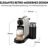 DeLonghi Citiz & Milk EN 267.WAE, Machine à capsule Blanc/Argent