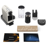 DeLonghi Citiz & Milk EN 267.WAE, Machine à capsule Blanc/Argent