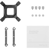 DeepCool EM002-MKNNIN-G-1 pièce et accessoire pour systèmes de refroidissement d'ordinateurs Kit de montage, Kit d'installation Noir/Argent, Kit de montage, Noir, Métallique, LGA 1700, AS500 Series/AK620