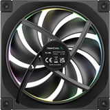 DeepCool R-FL14R-BKAPN1-G, Ventilateur de boîtier Noir