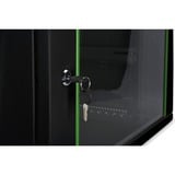 Digitus Boîtier mural de série Dynamic Basic -600 x 450 mm (lxp), Armoire informatique Noir, Rack monté sur le mur, 7U, 60 kg, Verrouillage des touches, 15 kg, Noir