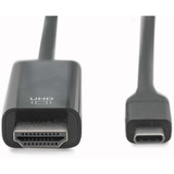 Digitus Câble adaptateur USB-C vers HDMI A, 4K @ 60HZ Noir