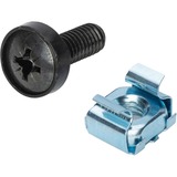 Digitus Kit de fixation pour composants 483mm (19"), 50 pièces, Jeu de vis Noir