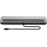 Digitus Station d'accueil USB-C 12 ports 8K Gris/Noir