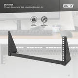 Digitus Support mural pour équipement 19 pouces 4 U Noir
