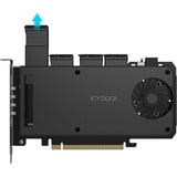 Icy Dock MB204MP-B, Carte d'interface Noir