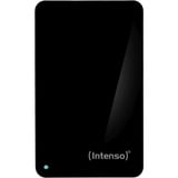Intenso Memory Case 2.5" USB 3.0, 1TB disque dur externe 1024 Go Noir Noir, 1TB, 1024 Go, 2.5", 3.2 Gen 1 (3.1 Gen 1), 5400 tr/min, Noir