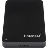 Intenso Memory Case 2.5" USB 3.0, 1TB disque dur externe 1024 Go Noir Noir, 1TB, 1024 Go, 2.5", 3.2 Gen 1 (3.1 Gen 1), 5400 tr/min, Noir