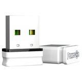 Inter-Tech DMG-02 WLAN 150 Mbit/s, Adaptateur WLAN Sans fil, USB, WLAN, 150 Mbit/s, Blanc