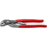 KNIPEX KNIPEX SmartGrip®, Clé à tuyau / Serre-tube pince atramentisée grise, tête polie, poignées gainées en plastique antidérapant