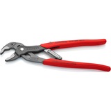 KNIPEX KNIPEX SmartGrip®, Clé à tuyau / Serre-tube pince atramentisée grise, tête polie, poignées gainées en plastique antidérapant