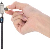 Kensington K64441EUM câble antivol Noir, Verrou antivol Noir, Kensington, Clé, Acier au carbone, Noir