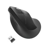 Kensington Pro Fit Ergo vertical sans fil, Souris Noir, 800 - 1600 Dpi
