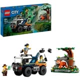 City - Le camion tout-terrain de l’explorateur de la jungle, Jouets de construction