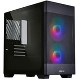 Lian Li LANCOOL 205M Mesh boîtier midi tower Noir | 2x USB-A | RGB | Verre Trempé