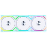 Lian Li UNI FAN SL120 Wireless ventilateurs de boîtier RGB  Blanc, 3 pièces, 124.5 x 120 x 28 mm, PWM