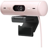 Logitech Brio 500, Webcam Rose/Noir