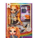 MGA Entertainment Rainbow High Sparkle & Shine Fashion Dolls- Clementine (Orange), Poupée Rainbow High Sparkle & Shine Fashion Dolls- Clementine (Orange), Poupée mannequin, Femelle, 4 an(s), Garçon/Fille, 280 mm, Multicolore