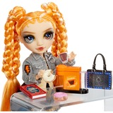 MGA Entertainment Rainbow High Sparkle & Shine Fashion Dolls- Clementine (Orange), Poupée Rainbow High Sparkle & Shine Fashion Dolls- Clementine (Orange), Poupée mannequin, Femelle, 4 an(s), Garçon/Fille, 280 mm, Multicolore