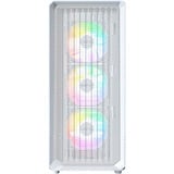 Montech  boîtier midi tower Blanc | 2x USB-A | 1x USB-C | RGB | Window