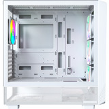 Montech  boîtier midi tower Blanc | 2x USB-A | 1x USB-C | RGB | Window