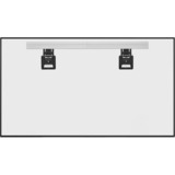 One for all Support mural TV sans espace Noir