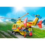 PLAYMOBIL City Life - Hélicoptère de secours, Jouets de construction 