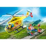 PLAYMOBIL City Life - Hélicoptère de secours, Jouets de construction 