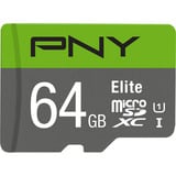 PNY P-SDUX64U185GW-GE, Carte mémoire Gris/Vert