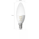 Philips Hue White Ambiance E14 Lampe Intelligente Forme Bougie 470, Lampe à LED 