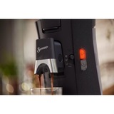 Philips Machine à café à dosettes, fonction mémo, Intensity Plus, Padmaschine Noir, fonction mémo, Intensity Plus, Cafetière, 0,9 L, Dosette de café, 1450 W, Noir