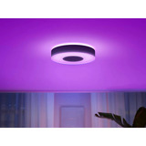 Philips White & Color Ambiance Infuse Plafonnier M, Lumière LED Noir