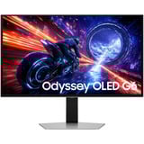 Samsung Odyssey OLED G6 G60SF 27" Moniteur gaming  Argent, 2x HDMI, DisplayPort, 2x USB-A, USB-B, 500 Hz