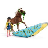 Schleich Farm World - Entraînement à l'agilité pour poneys, Figurine 42481