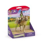 Schleich HORSE CLUB Sarah et Mystery, Figurine Marron, 5 an(s), Multicolore