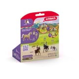 Schleich HORSE CLUB Sarah et Mystery, Figurine Marron, 5 an(s), Multicolore