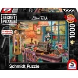 Schmidt Spiele Steve Read: Secret Puzzles - Dans la salle de couture 