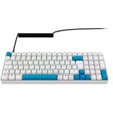Sharkoon SKILLER SGK50 S2 PBT RGB clavier gaming mécanique Blanc, Layout DE (QWERTZ), Gateron G Pro 3.0 Yellow, 96%