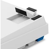 Sharkoon SKILLER SGK50 S2 PBT RGB clavier gaming mécanique Blanc, Layout DE (QWERTZ), Gateron G Pro 3.0 Yellow, 96%