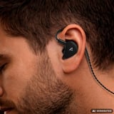 Sharkoon Stealthbite IEM  écouteurs in-ear Noir, Pc, USB-A, UBS-C, 3,5 mm