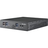 Shuttle XPC slim Barebone DS50U, Intel Celeron 7305, 2x LAN (1x 2.5Gbit ,1x 1Gbit), 1xCOM,1xHDMI,1xDP, 1x VGA, fanless, fonctionnement permanent 24/7 Noir, Intel Celeron 7305, 2x LAN (1x 2.5Gbit ,1x 1Gbit), 1xCOM,1xHDMI,1xDP, 1x VGA, fanless, fonctionnement permanent 24/7, 1,3L mini PC, Mini PC type barebone, DDR5-SDRAM, PCI Express, Série ATA III, Ethernet/LAN, 90 W