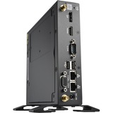 Shuttle XPC slim Barebone DS50U, Intel Celeron 7305, 2x LAN (1x 2.5Gbit ,1x 1Gbit), 1xCOM,1xHDMI,1xDP, 1x VGA, fanless, fonctionnement permanent 24/7 Noir, Intel Celeron 7305, 2x LAN (1x 2.5Gbit ,1x 1Gbit), 1xCOM,1xHDMI,1xDP, 1x VGA, fanless, fonctionnement permanent 24/7, 1,3L mini PC, Mini PC type barebone, DDR5-SDRAM, PCI Express, Série ATA III, Ethernet/LAN, 90 W